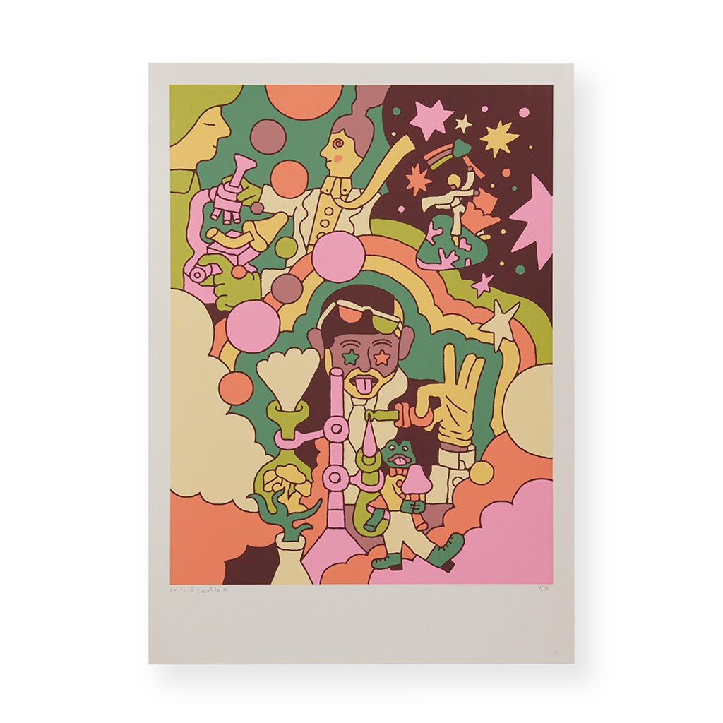 Shroom Shop - Philip Lindeman - Screen print