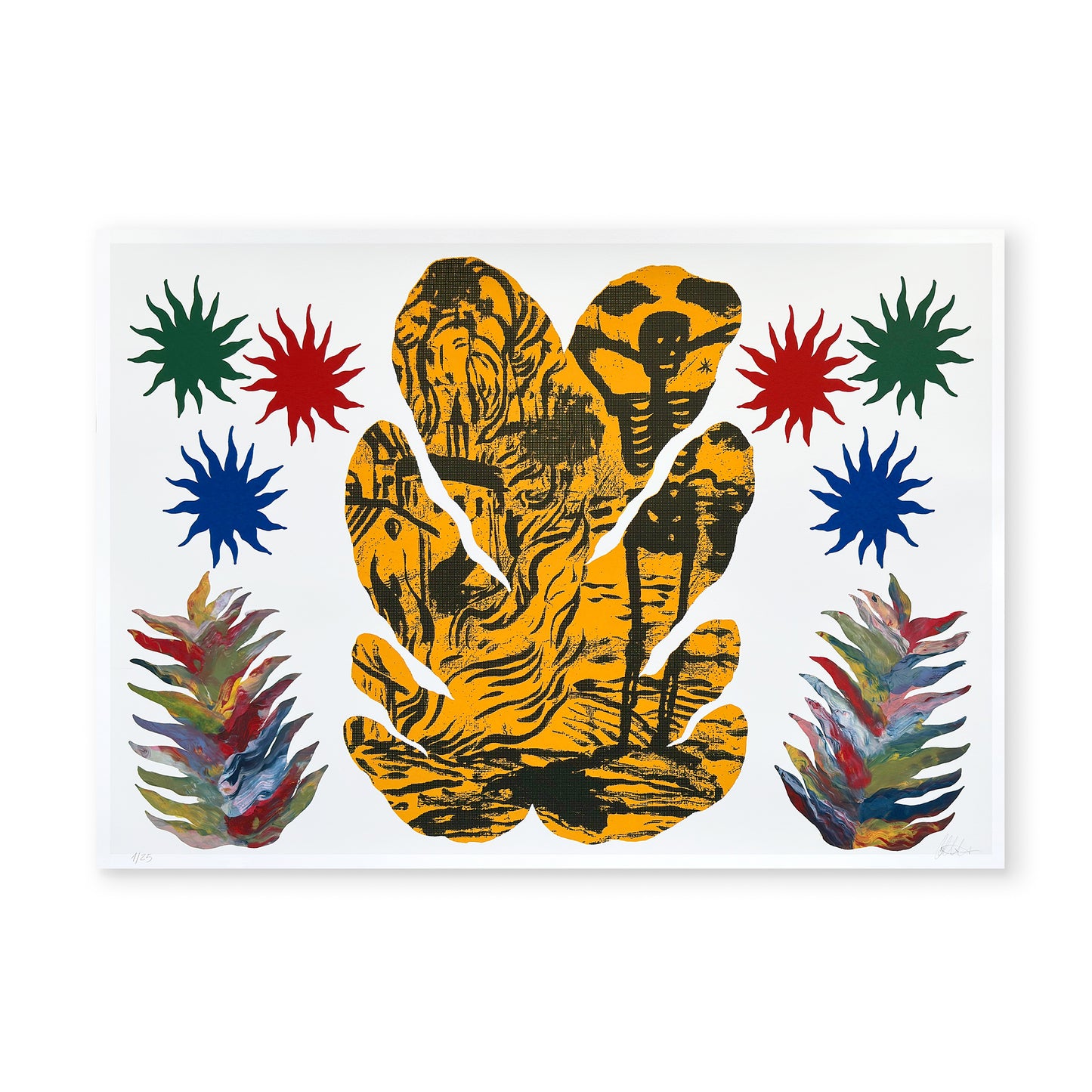 Bengalino - Matteo Giuntini - Screen print
