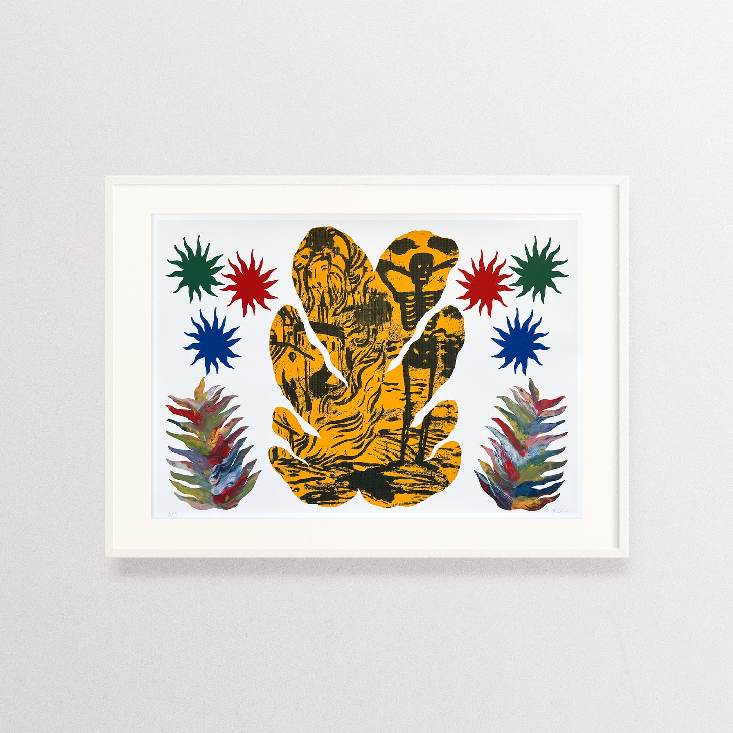 Bengalino by Matteo Giuntini, white frame