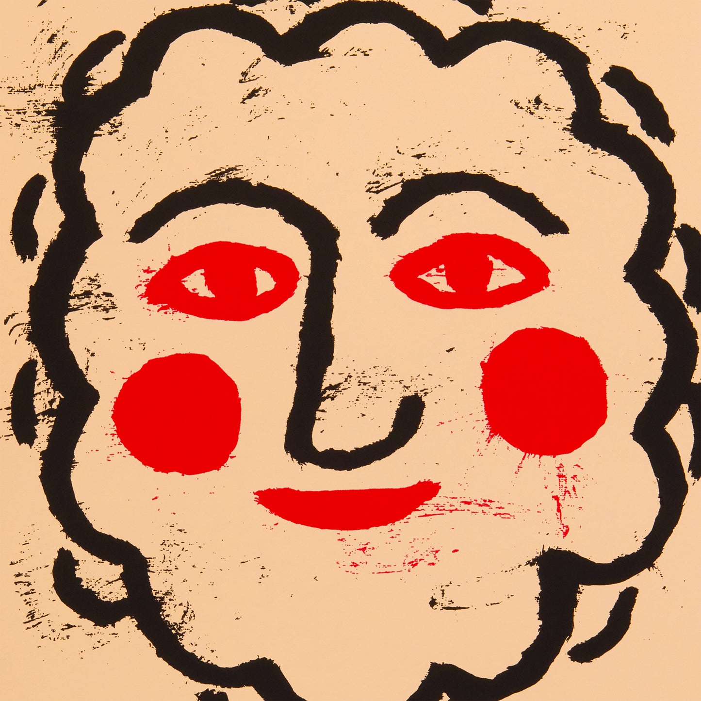 Giovanni, screen print by Matteo Giuntini. Galleria Varsi.