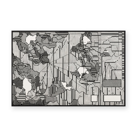 CONFINI V - Sten Lex - Stencil Poster