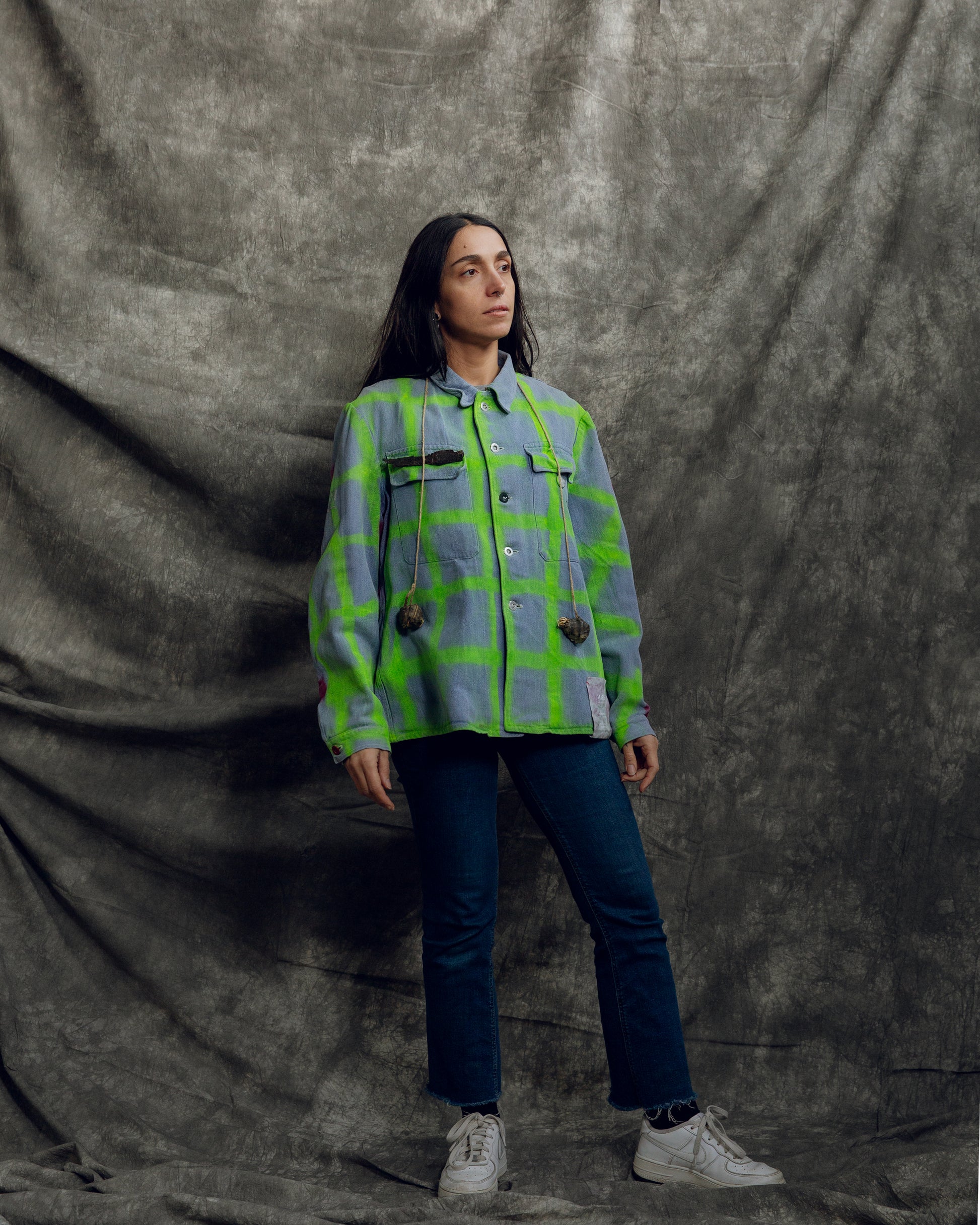 Alberonero Jacket front. From Varsi Workwear collection.