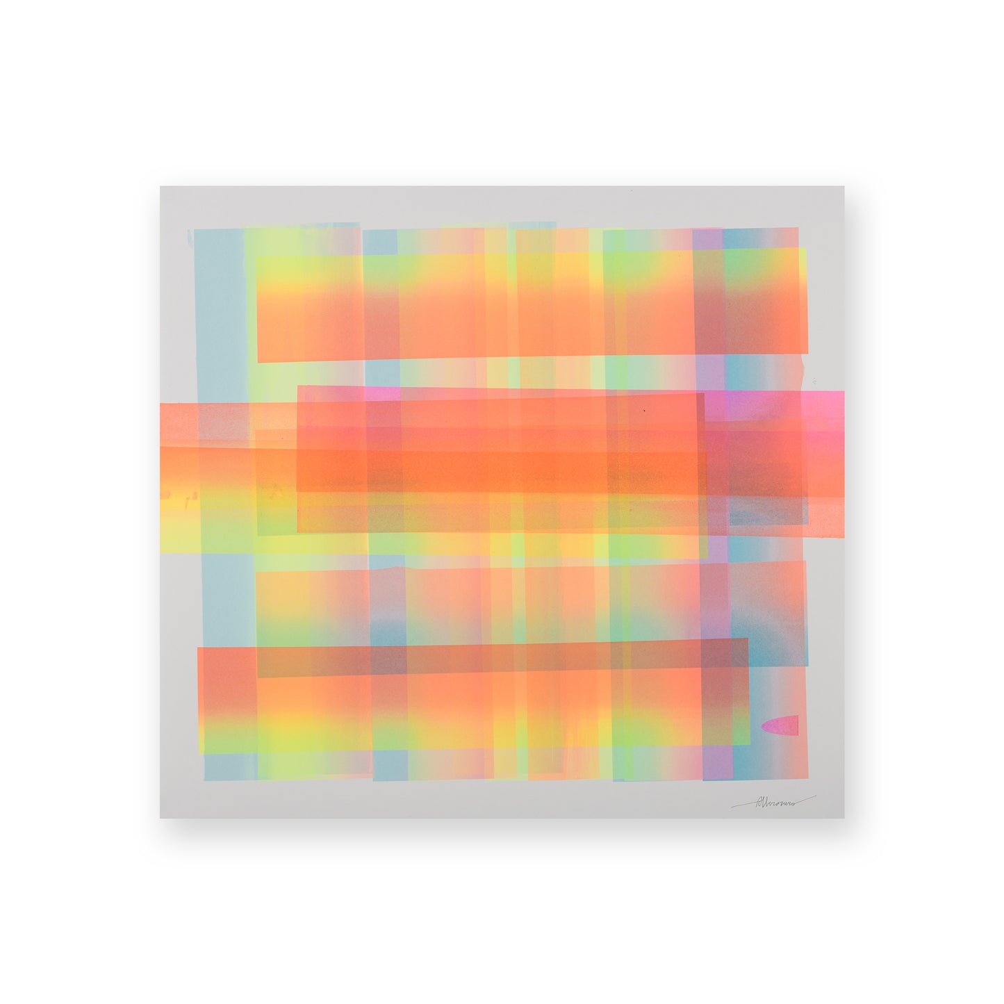 Alberonero screenprints exploring colors