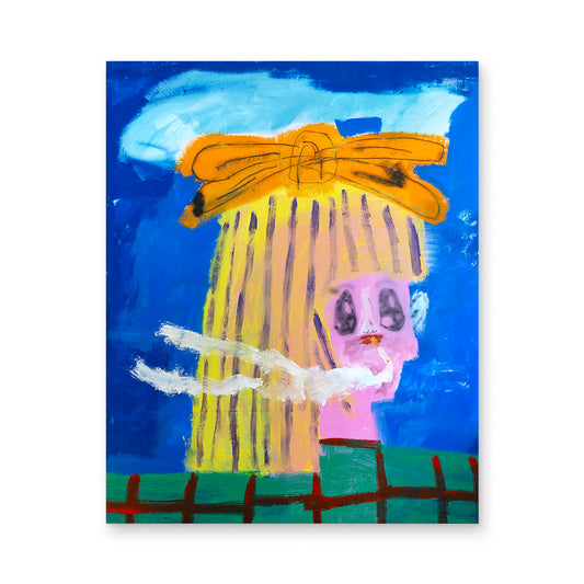 RAGAZZA CHE FUMA UNA SIGARETTA