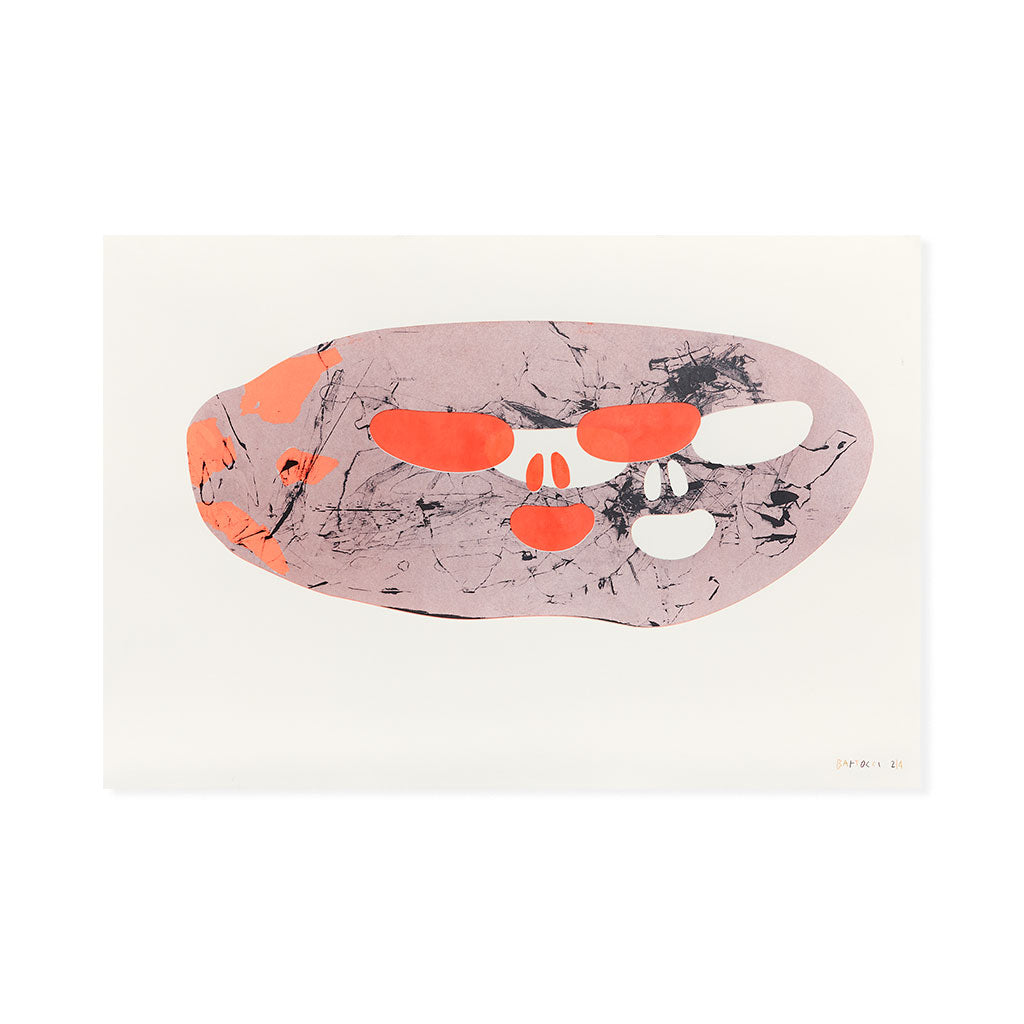 "Mappamondo" by Giorgio Bartocci: a unique screen print exploring symbolic illustration, curated by Varsi Art & Lab.