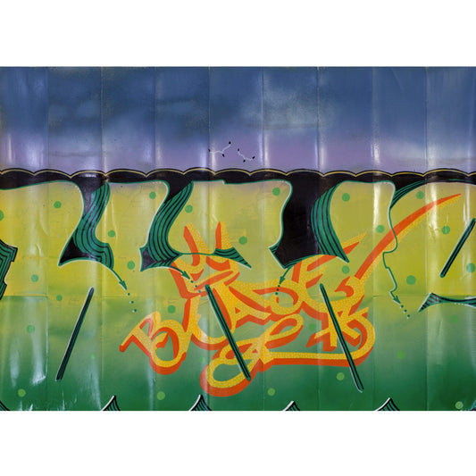 SUBWAY MAP #14 - Blade - Mixed Media 