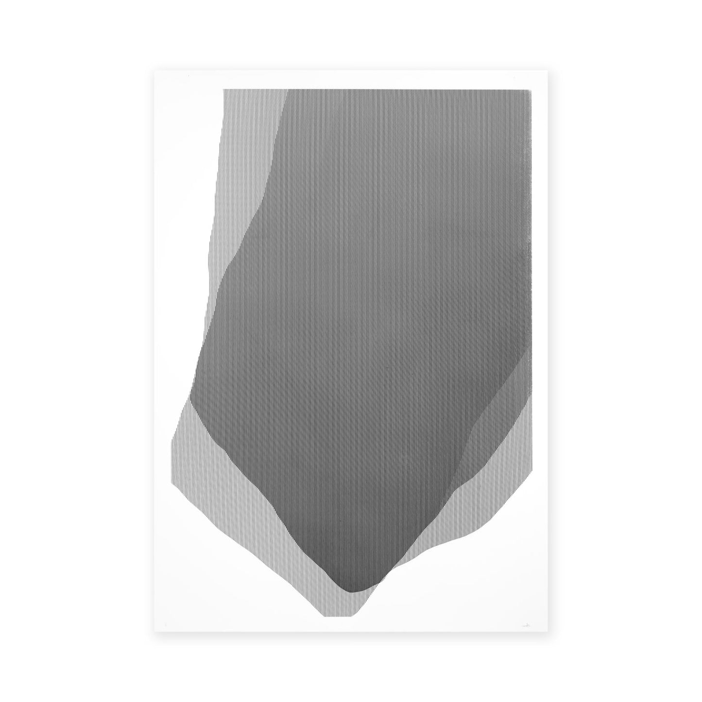 "Opera "Diffusione II" dell'artista Ciredz, un monotipo unico realizzato con la tecnica della serigrafia (screen print) in vendita su Galleria Varsi."