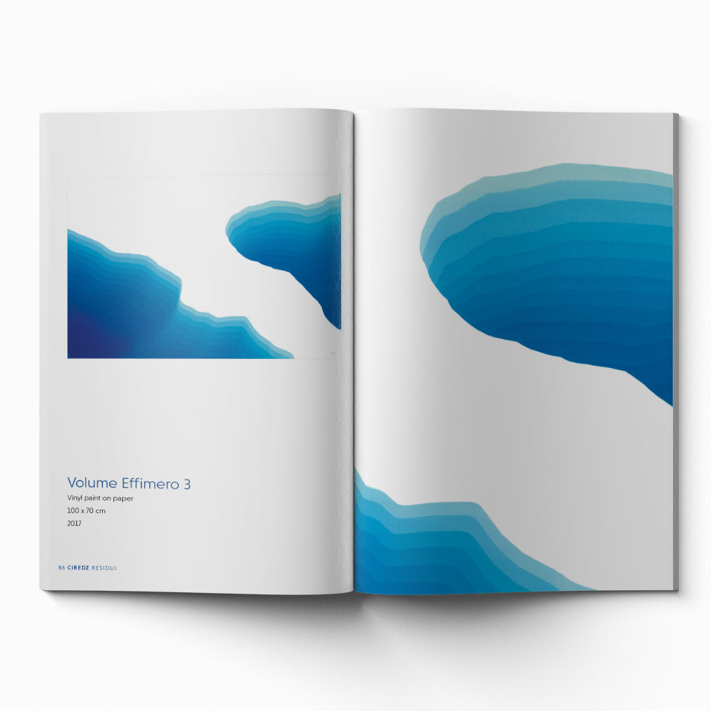 Collectible art books: il libro "Residui" di Ciredz, una curated edition da Galleria Varsi per appassionati e collezionisti.