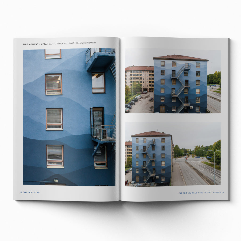 Il libro "Residui" di Ciredz, una raccolta di opere dell'artista in un art book firmato Varsi Art & Lab.