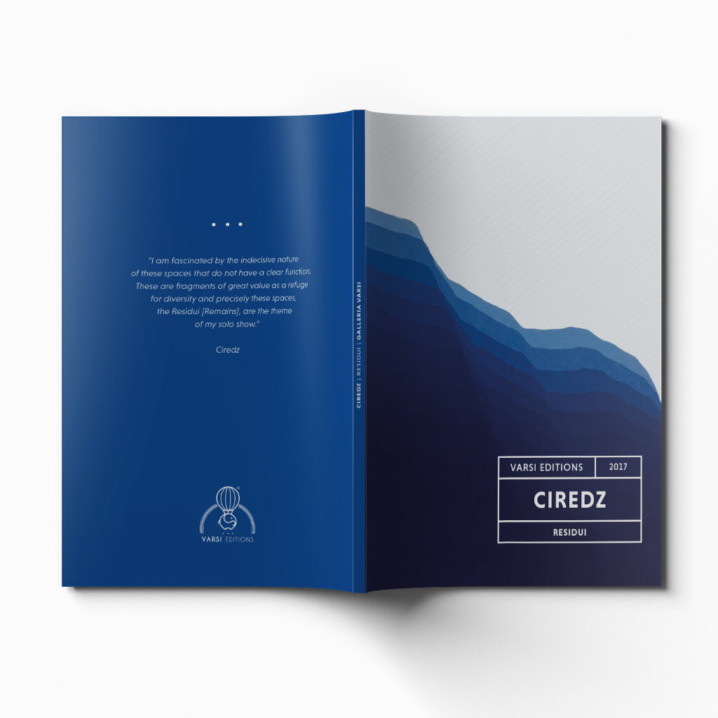 Il libro "Residui" di Ciredz, una raccolta di opere dell'artista in un art book firmato Varsi Art & Lab.