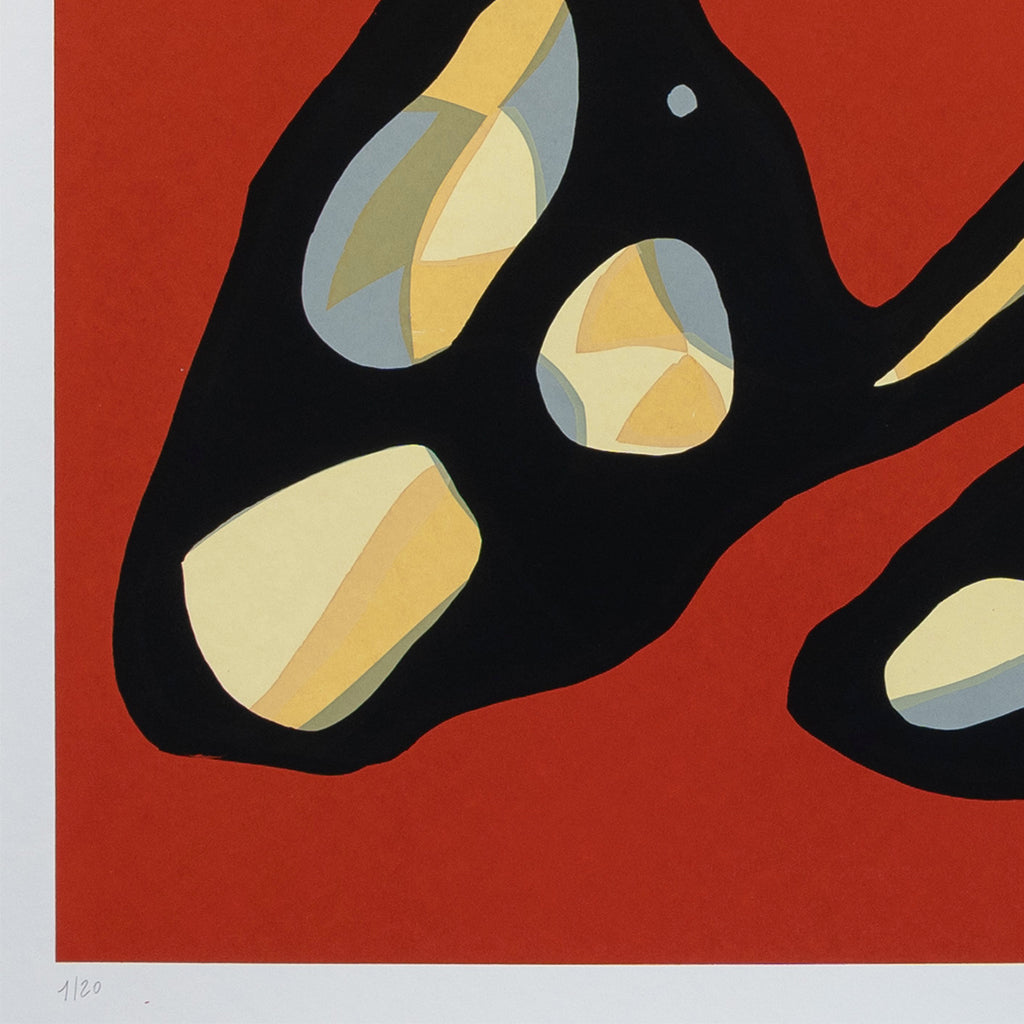 "Totem" by Elia 900, screen print detail