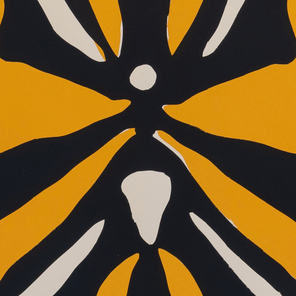"Tre fasi di una farfalla I" by Elia Novecento, screen print detail