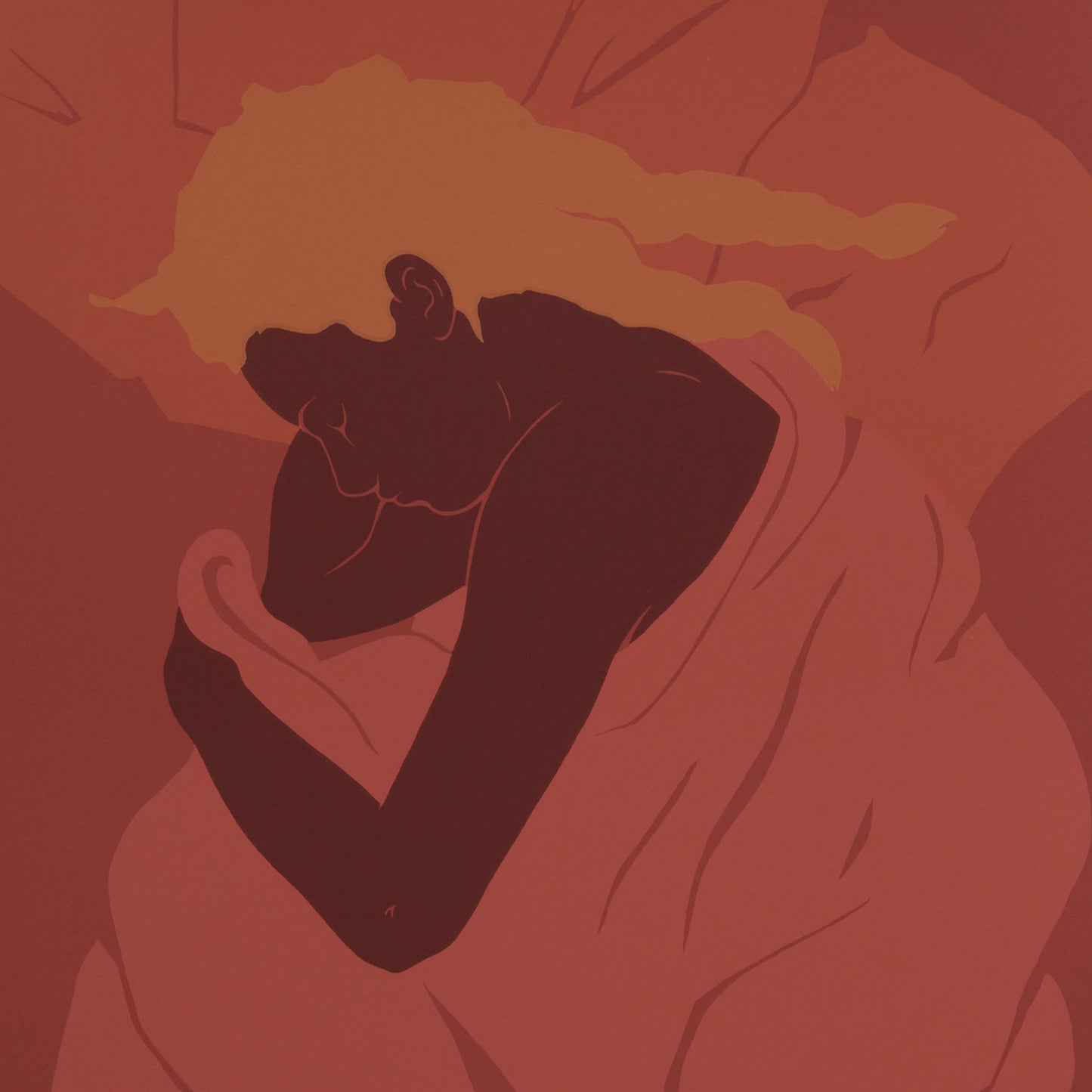 From scratch screen print