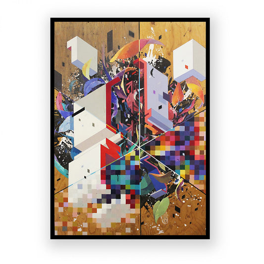 FLOATING ABSTRACT LANDSCAPE