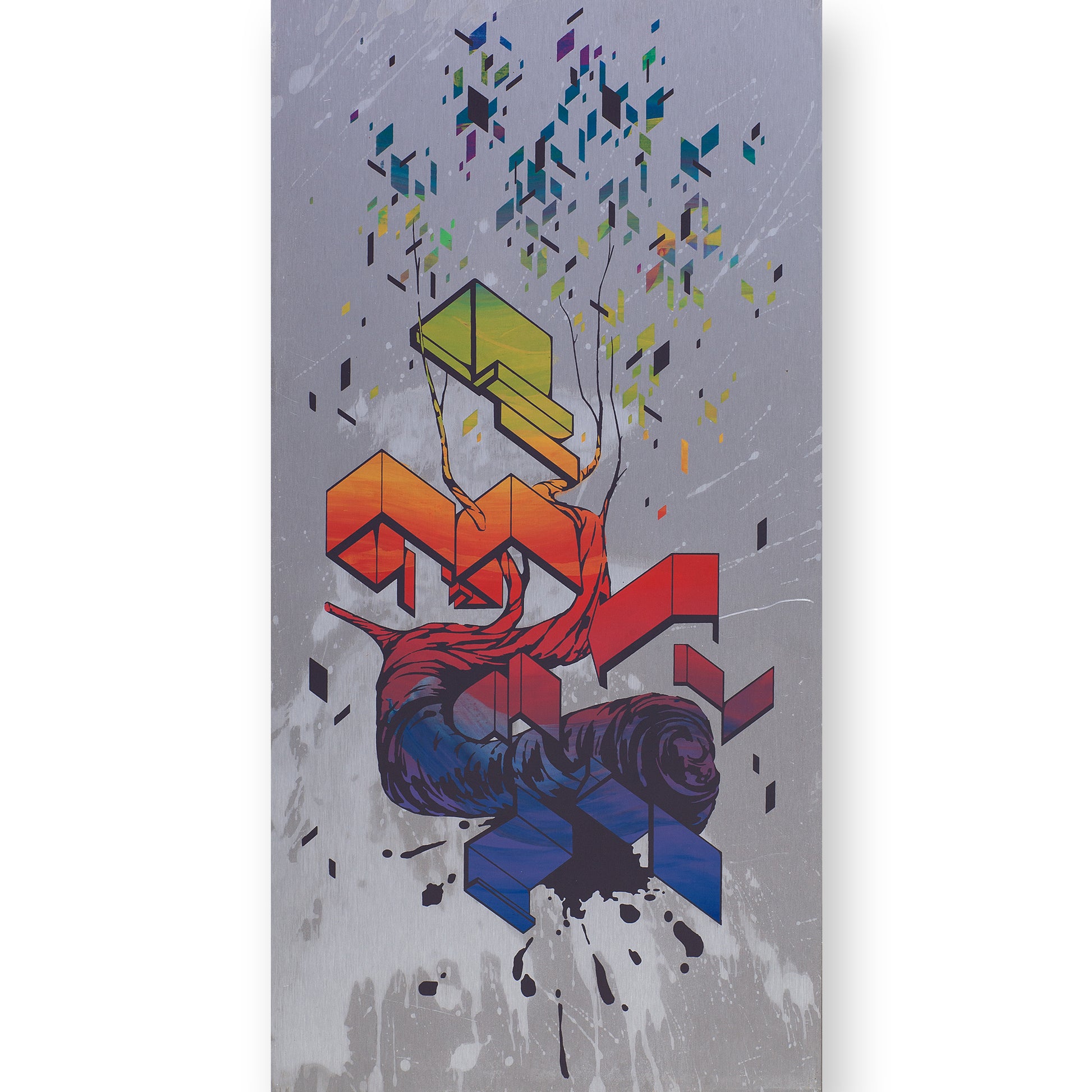 Natural Fight 3 by Etnik - Screen print roduced by Varsi Art & Lab