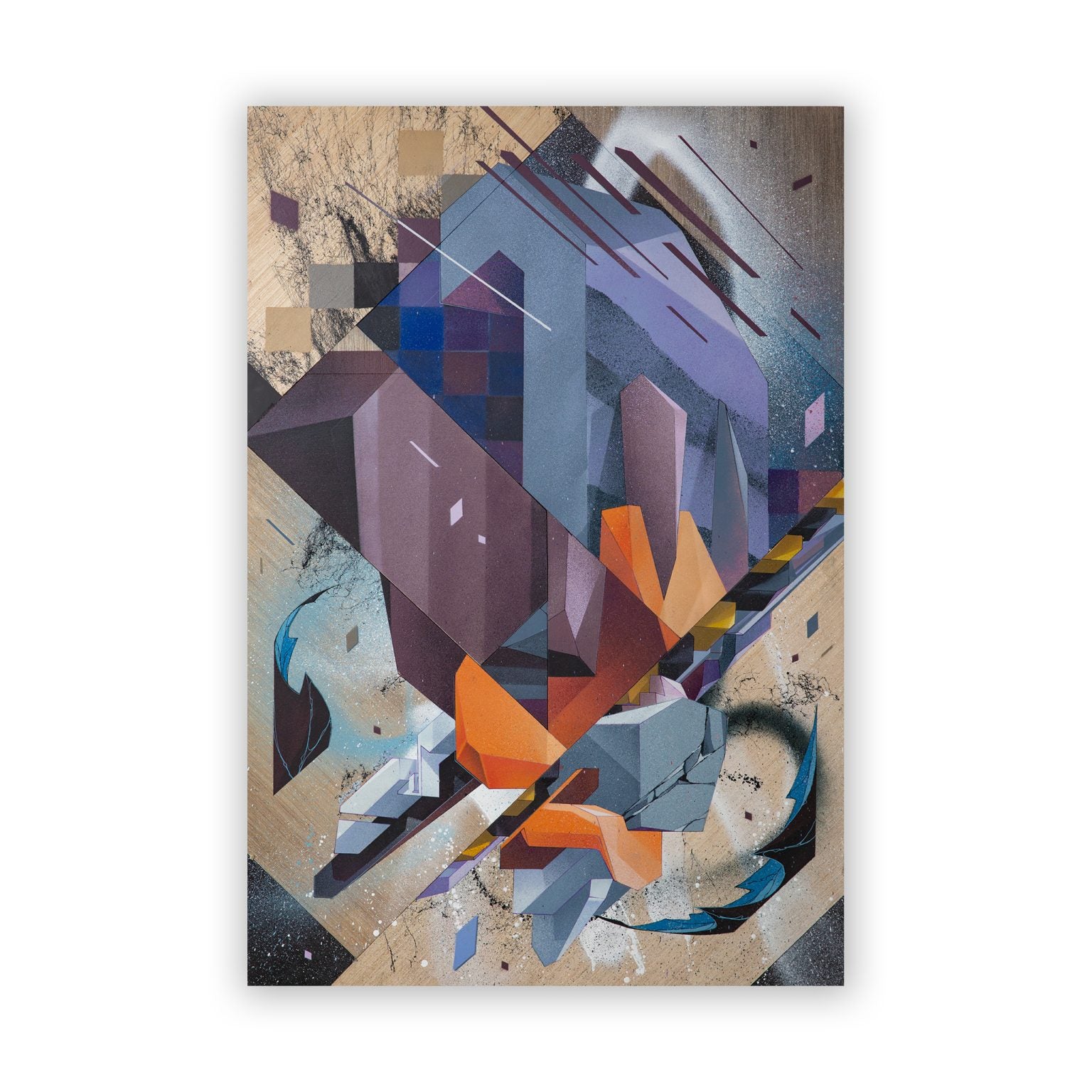 Upside Down Landscape - Etnik - Artwork available at Galleria Varsi