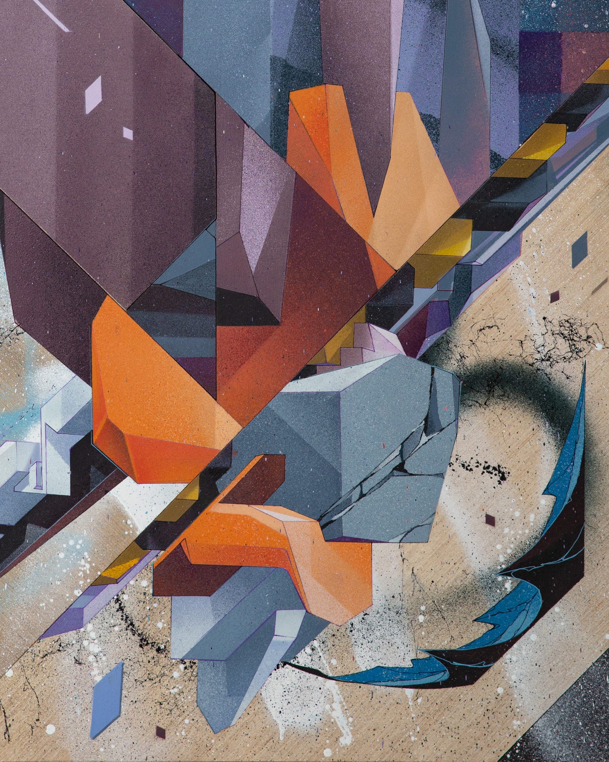 Upside Down Landscape by etnik, Varsi Art and lab