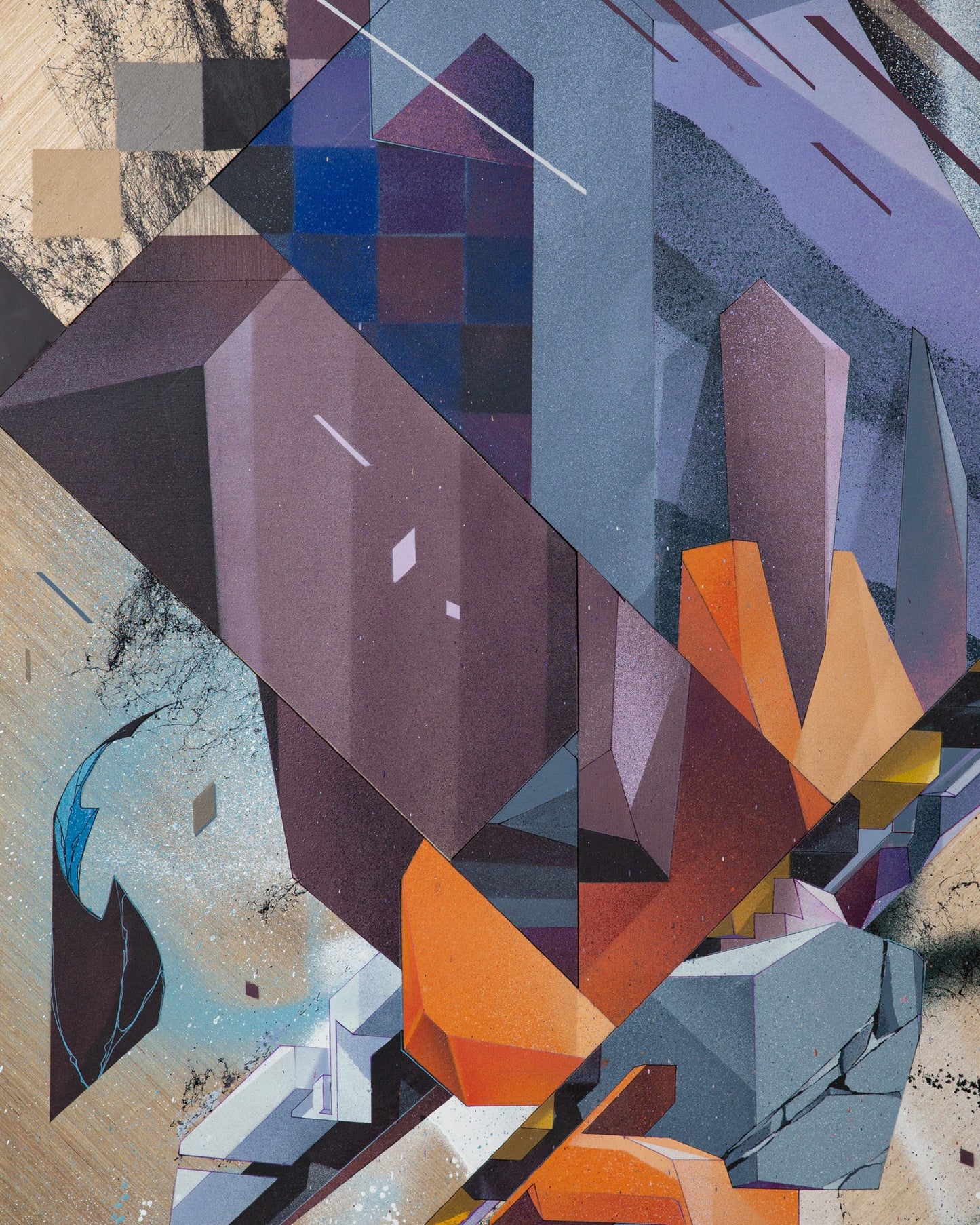 Upside Down Landscape Artwork bvy etnik, VARSI