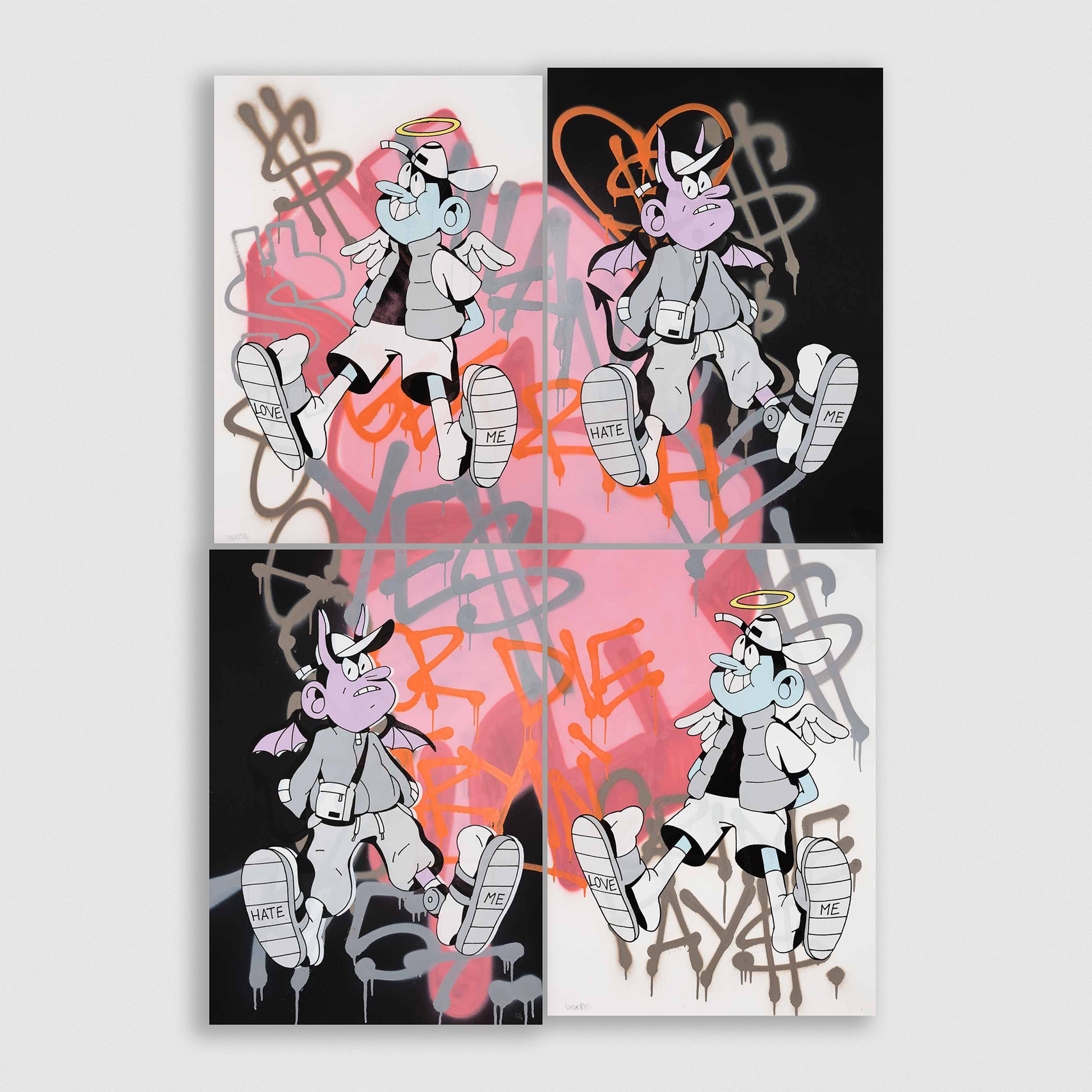 Contemporary art screenprint