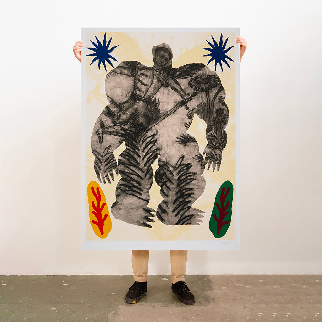 André The Giant III screenprint series