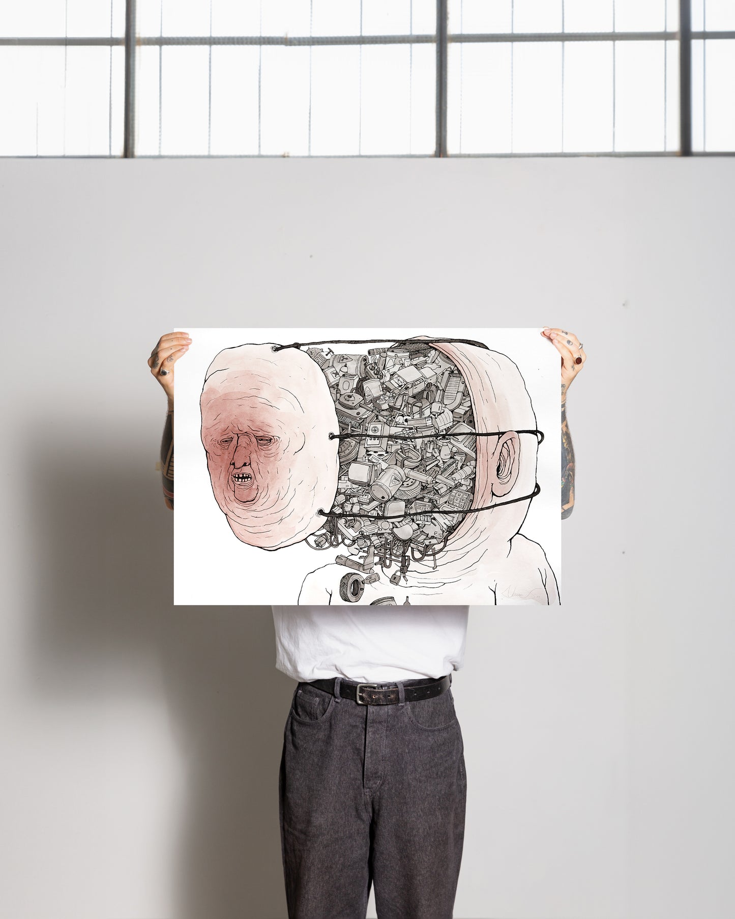 POLLUTION II / PAINT-FINISHED