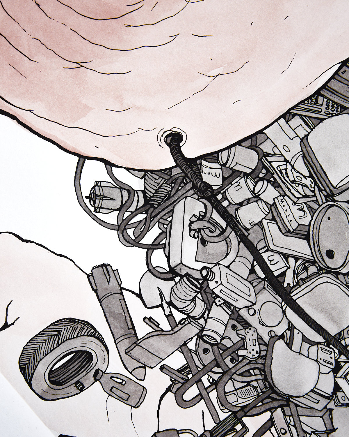 POLLUTION II / PAINT-FINISHED