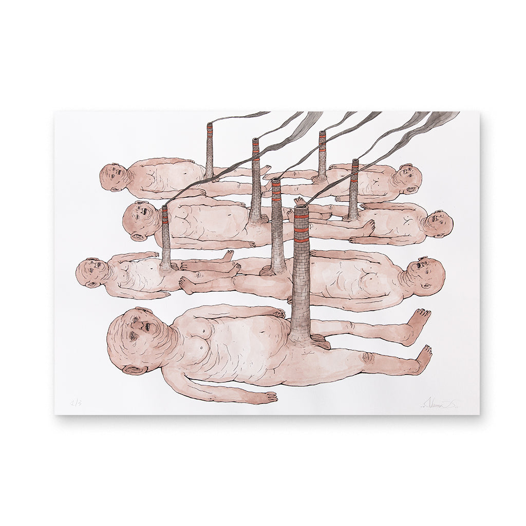 POLLUTION I / PAINT-FINISHED