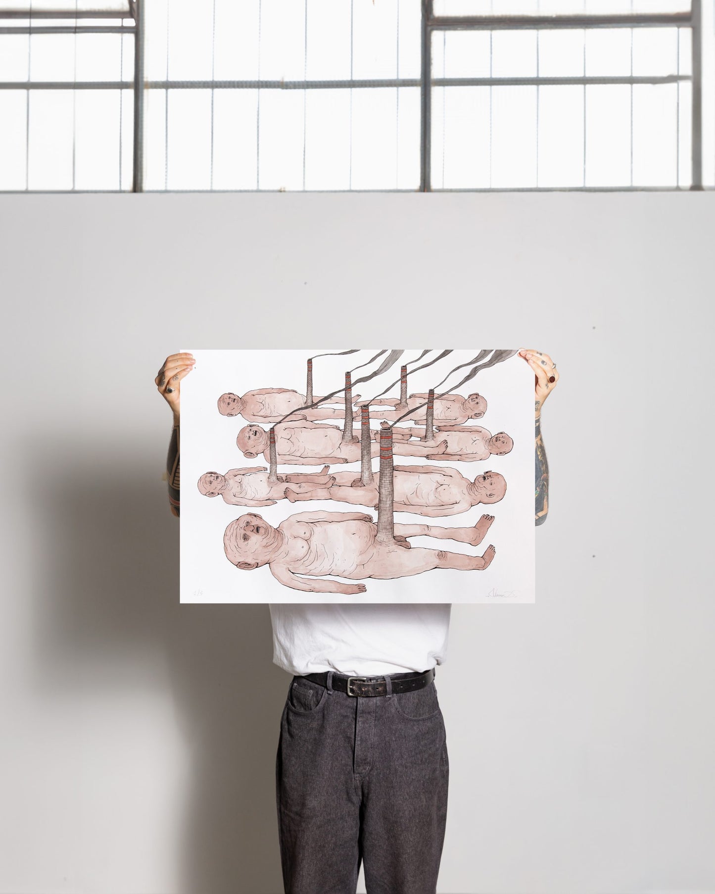 POLLUTION I / PAINT-FINISHED