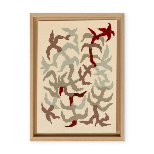 Atlantic Currents Are Circular - Rincen - Screenprint on fabric