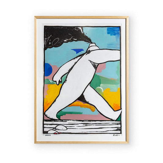 UOMO VULCANO A COLORI