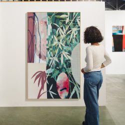 Galleria Varsi exhibition of Tellas' "Carambola I"